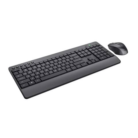 Set tastiera e mouse TREZO Trust nero  24530