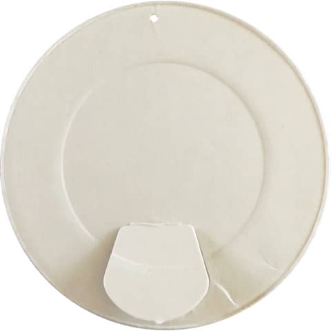 Coperchi bianchi 5/7 oz (Ø70xH.10 mm) Dopla Professional per bicchieri in carta+PE conf. 50 pz – 28103