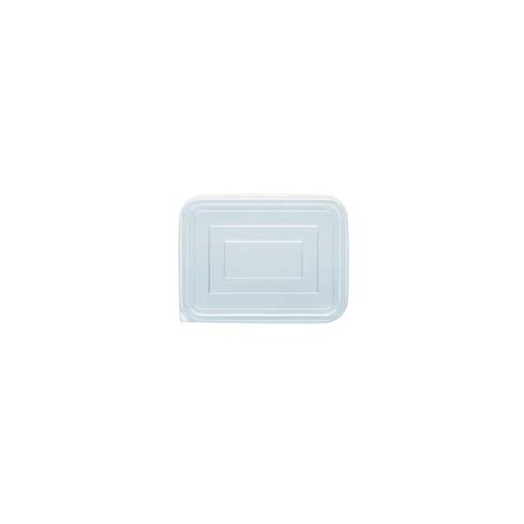 Coperchi trasparenti polistirene C/12 conf. 100 pz Dopla 156×115 mm 28068
