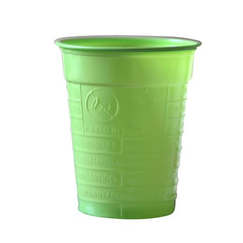 Bicchieri in PS Dopla DO Colors 200 ml verde acido – conf. 100 pz – 2738