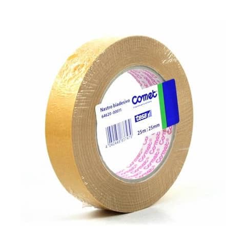 Nastro biadesivo per pavimenti Tesa universale permanente – 25 mm x 25 m – bianco – 64620-00011-00