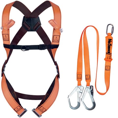 Kit anticaduta pronto all’uso Delta Plus arancio ELARA280V2