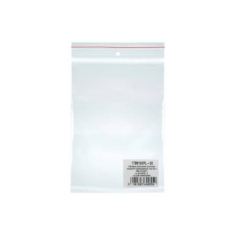 Buste con chiusura a pressione trasparenti in LDPE Donau 55×55 cm conf. da 100 pz – 15078615-9