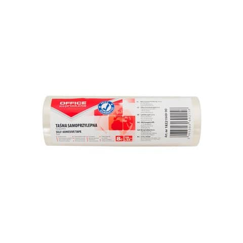 Nastro adesivo 19 mm x 33 m Office Products trasparente lucido – torre da 8 rotoli – 18221949-90