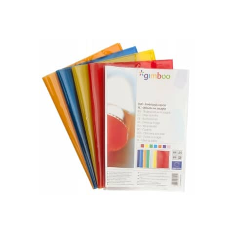 Copriquaderno A4 Gimboo arancione conf. 25 pezzi – 2286BTS14PL-12