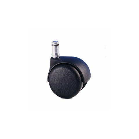Set 5 ruote Elite per sedie Seditaly Ø50 mm nere auto-frenanti CNF5REF010201