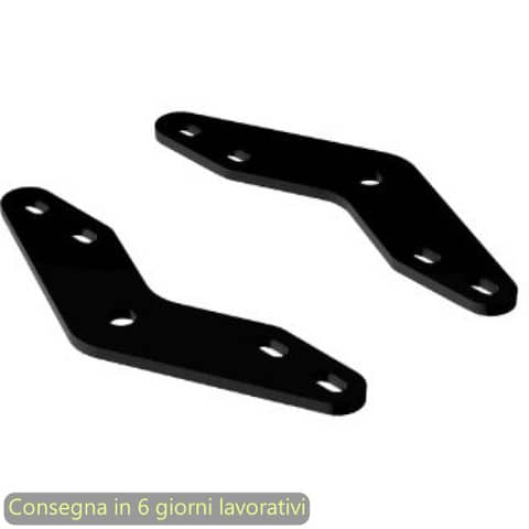 Coppia di piastre moody per fissaggio pannello frontale sottopiano per bench Artexport nero – 3-BSAL0013-AQ
