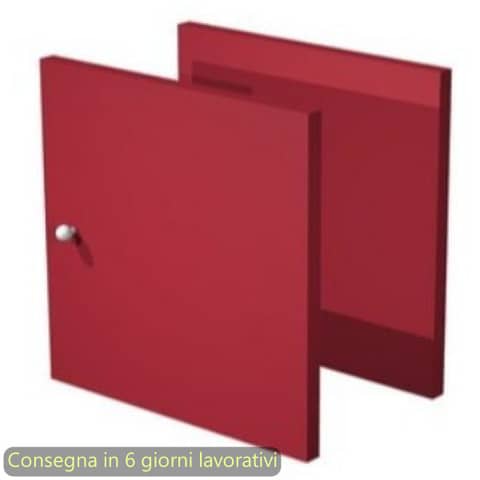 Coppia di antine per libreria componibile Maxicolor – 32,2×32,2 cm Artexport prugna – 2A MaxC/P