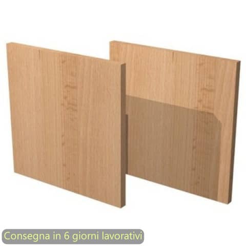 Coppia di dietri per libreria componibile Maxicolor – 32,2×32,1 cm Artexport faggio – 2R MaxC/6