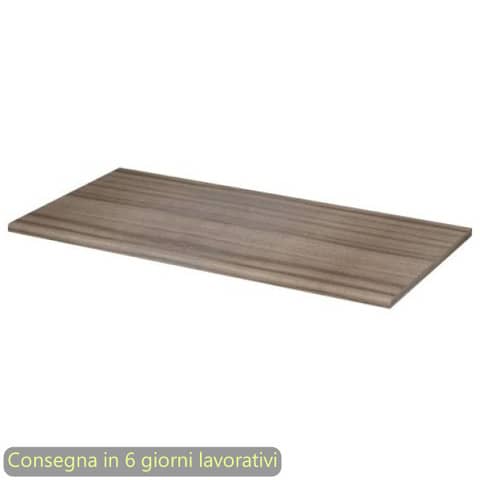 Top di finitura mobile singolo 90xH.45,3 cm Giunone Artexport spessore 18 mm noce toscano – 35061/N