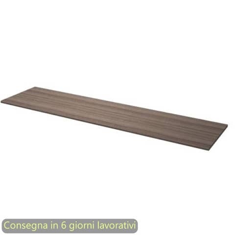 Top di finitura per coppia mobili affiancati 180xH.45,3 cm Giunone Artexport noce toscano – 35062/N