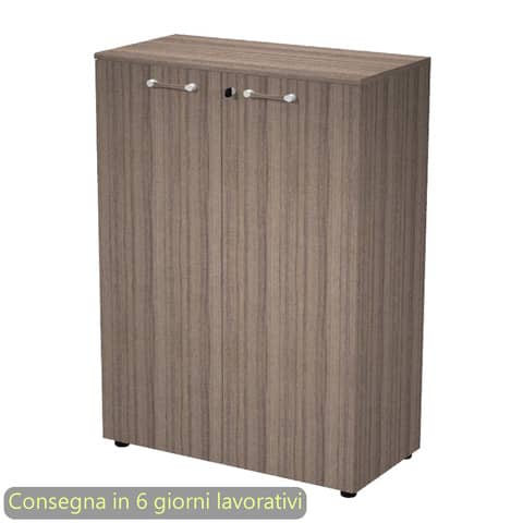 Mobile medio con ante 90×45,3xH.126,2 cm Giunone Artexport noce toscano 235-61-69_N
