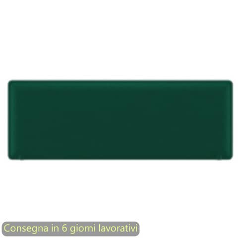 Pannello acustico fonoassorbente L.160xH.40 cm Moody Artexport verde bosco – 3-BSAJ1600-IU