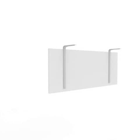 Pannello frontale in melaminico grigio 88,7xH.35,1 cm per scrivanie Practika Quadrifoglio – COFRA120-GR