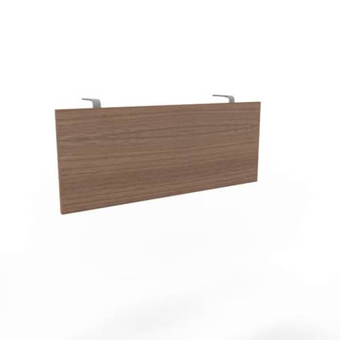 Pannello frontale in melaminico noce canaletto 88,7xH.35,1 cm per scrivanie Practika Quadrifoglio COFRA120-NO