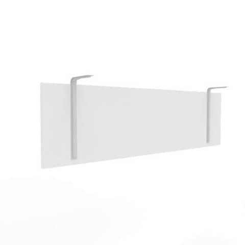 Pannello frontale in melaminico grigio 128,7xH.35,1 cm per scrivanie Practika Quadrifoglio – COFRA160-GR