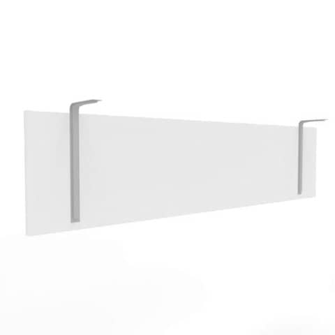 Pannello frontale in melaminico bianco 148,7xH.35,1 cm per scrivanie Practika Quadrifoglio – COFRA180-BA