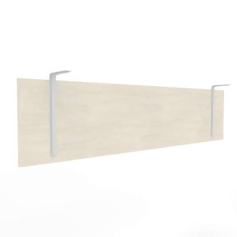 Pannello frontale in melaminico cemento 148,7xH.35,1 cm per scrivanie Practika Quadrifoglio – COFRA180-CL