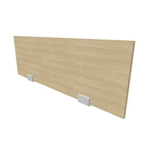 Pannello divisorio in melaminico rovere per bench 100xH.35 cm linea Practika Quadrifoglio – CODB100-RK
