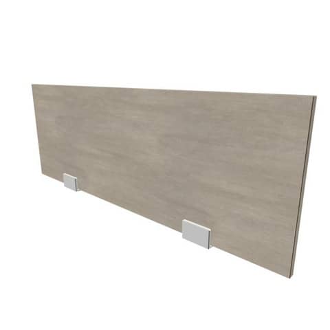 Pannello divisorio in melaminico cemento per bench 100xH.35 cm linea Practika Quadrifoglio – CODB100-CL