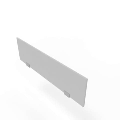 Pannello divisorio in melaminico grigio per bench 120xH.35 cm linea Practika Quadrifoglio – CODB120-GR