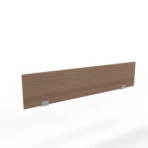 Pannello divisorio in melaminico noce per bench 160xH.35 cm linea Practika Quadrifoglio – CODB160-NO