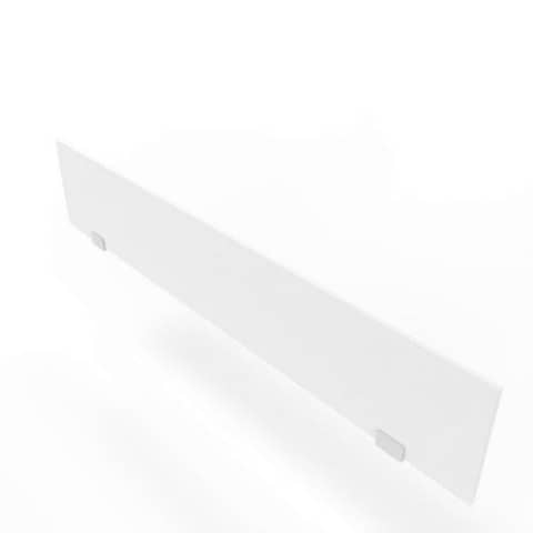 Pannello divisorio in melaminico grigio per bench 180xH.35 cm linea Practika Quadrifoglio – CODB180-GR