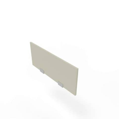 Pannello divisorio rivestito in tessuto ecrù 80xH.32 cm per bench linea Practika Quadrifoglio – CODBT080-B01-009