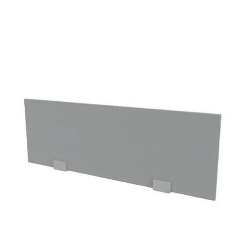 Pannello divisorio rivestito in tessuto grigio 100xH.32 cm per bench linea Practika Quadrifoglio – CODBT100-B01-012