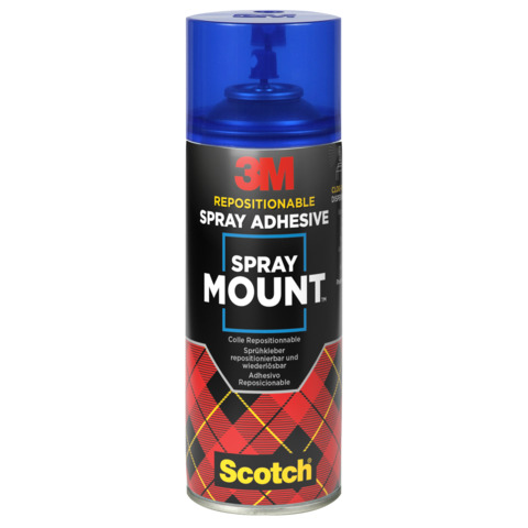 Colla spray 3M SprayMount™ permanente dopo l’asciugatura – 400 ml 7100296969