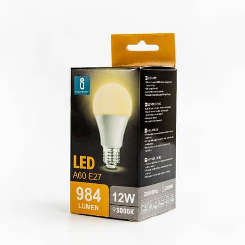 Lampadina LED A60 E27 12W – 1170 lumen Aigostar luce calda B10105MQE