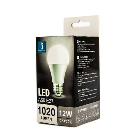 Lampadina LED A60 E27 12W – 1170 lumen Aigostar luce fredda B10105MQC
