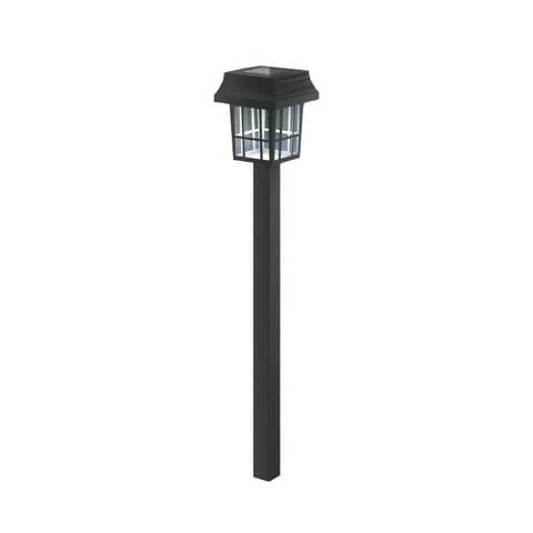 Lampioncino LED in plastica con pannello solare e sensore crepuscolare Aigostar luce fredda – lanterna – B10201J9S
