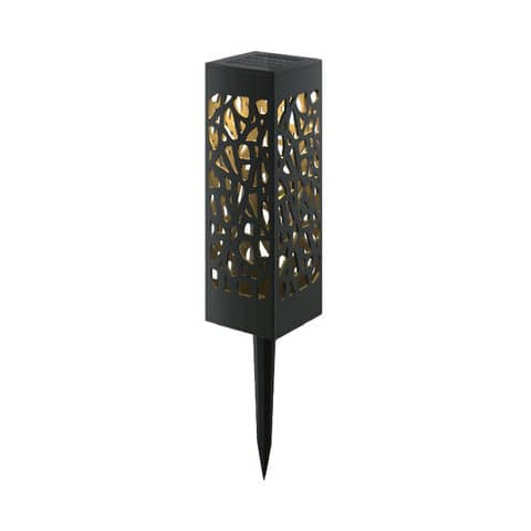 Lampioncino LED in plastica con pannello solare e sensore crepuscolare Aigostar luce calda – lanterna – B10201J9R