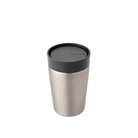 Bicchiere termico Brabantia Make & Take capacità 0,2 L – dark grey – 228728