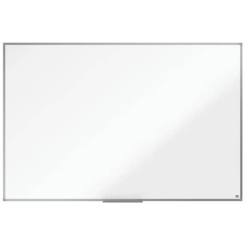 Lavagna bianca magnetica in acciaio laccato Nobo Essence 150×100 cm 1905212