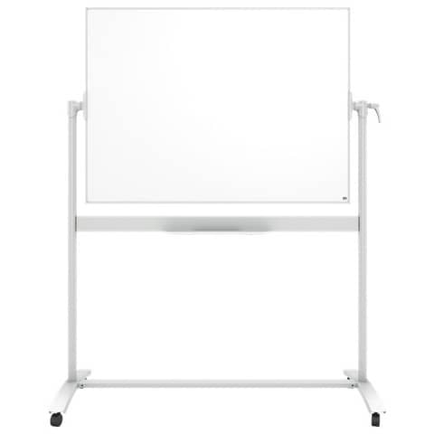 Lavagna bianca magnetica su ruote Nobo Classic 120×90 cm – laccata 1901029