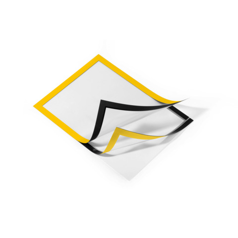 Cornice espositiva Durable DURAFRAME® formato A4 – conf. 2 pz – giallo – 4872-04