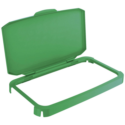 Coperchio per bidone portarifiuti Durable DURABIN 60 L verde – 1800500020