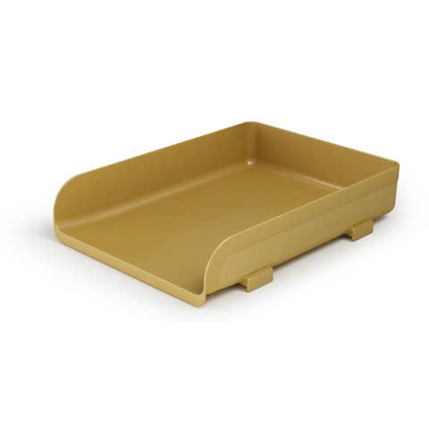 Vaschetta portacorrispondenza Arda Vintage Caramel 25,4×33,5xH.7 cm in conf. da 10 ocra – 85510CA