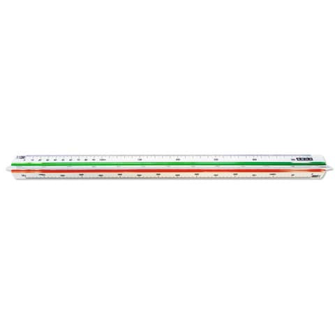 Scalimetro 30 cm Arda uso catasto 1:500 – 1000 – 1250 – 1500 – 2000 – 2500 – 111