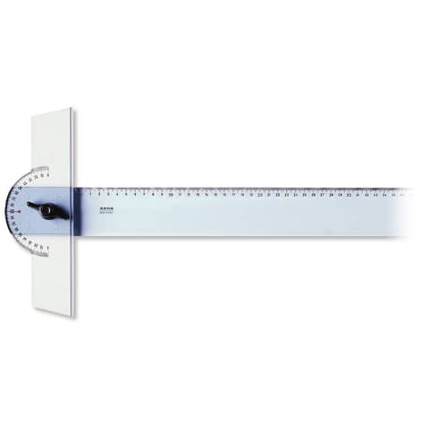 Riga a ”t” 70 cm Arda Uni in plastica con testa graduata 32170