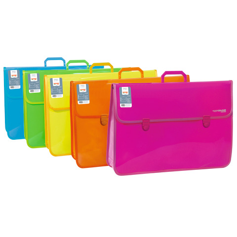 Valigetta a soffietto 52×37 cm Arda Orna Fluo colori assortiti 0256SOF0000