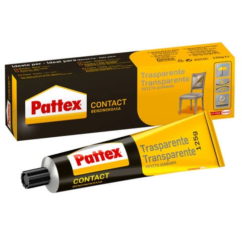 Adesivo a contatto permanente Pattex Contact trasparente 125 g – 1419322