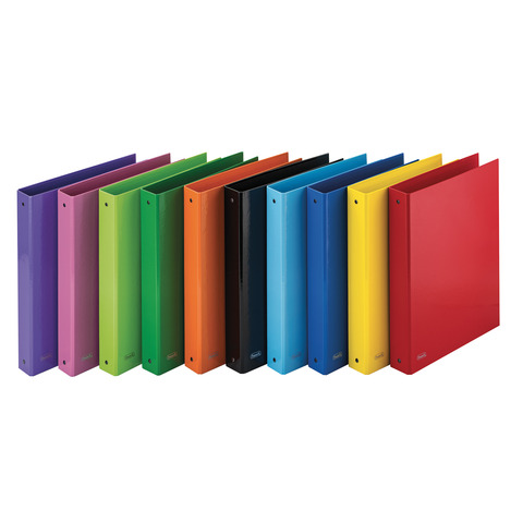Raccoglitore 4 anelli D.30 Favorit Sprint formato 22×30 cm in cartone plastificato colori assortiti 400152300