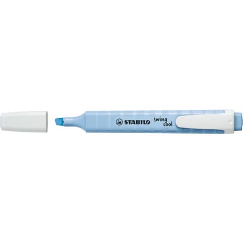Evidenziatore Swing Cool Pastel Stabilo azzurro ghiaccio – 275/111-8
