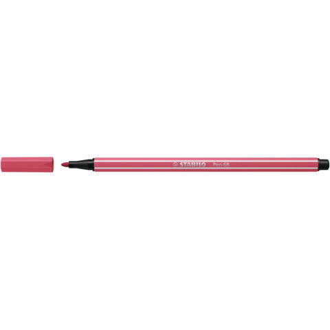 Pennarelli Stabilo Pen 68 tratto 1 mm rosso fragola 68/49