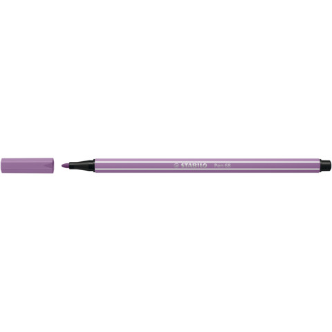 Pennarelli Stabilo Pen 68 tratto 1 mm malva chiaro 68/62
