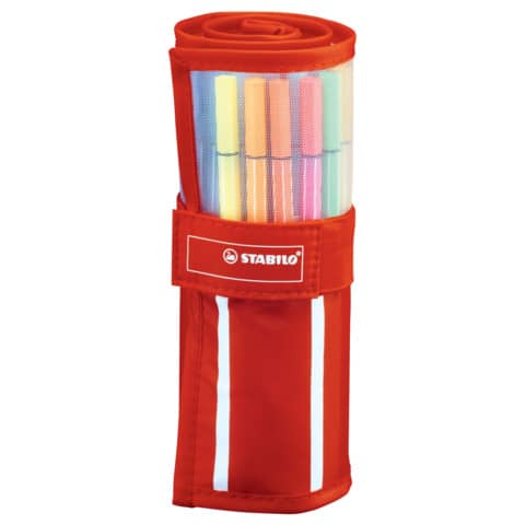 Pennarelli Stabilo Pen 68 tratto 1 mm rollset classico conf. 30 colori assortiti – 6830-2