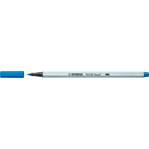 Pennarello Stabilo Pen 68 brush – punta a pennello – M 1 mm blu scuro 568/41